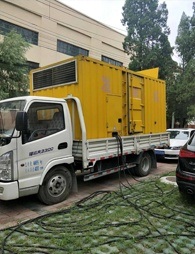 鞍山发电车出租-柴油发电机组排烟系统设计要求及其考虑因素